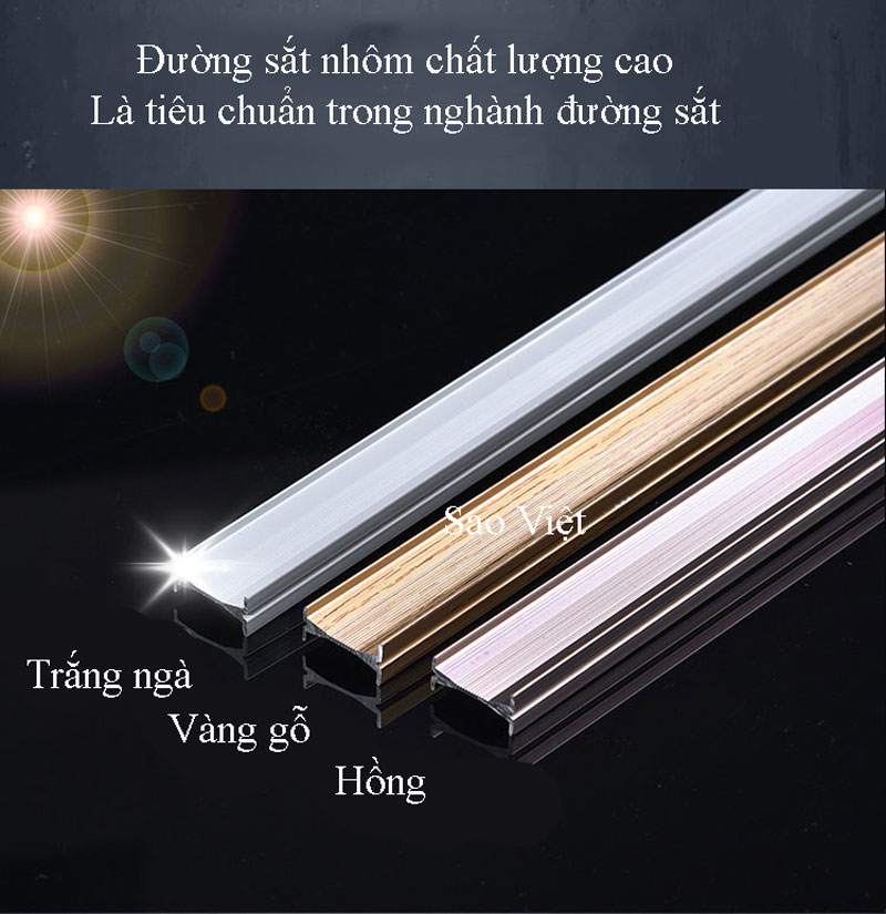 THANH RAY RÈM CỬA SỔ UỐN CONG