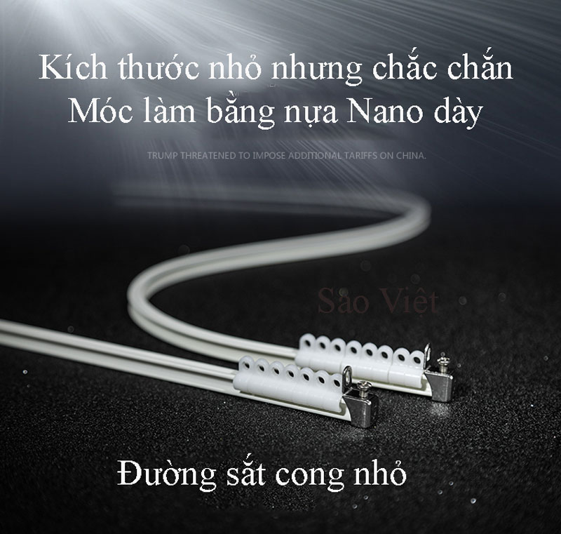 THANH RAY RÈM CỬA SỔ UỐN CONG MINI