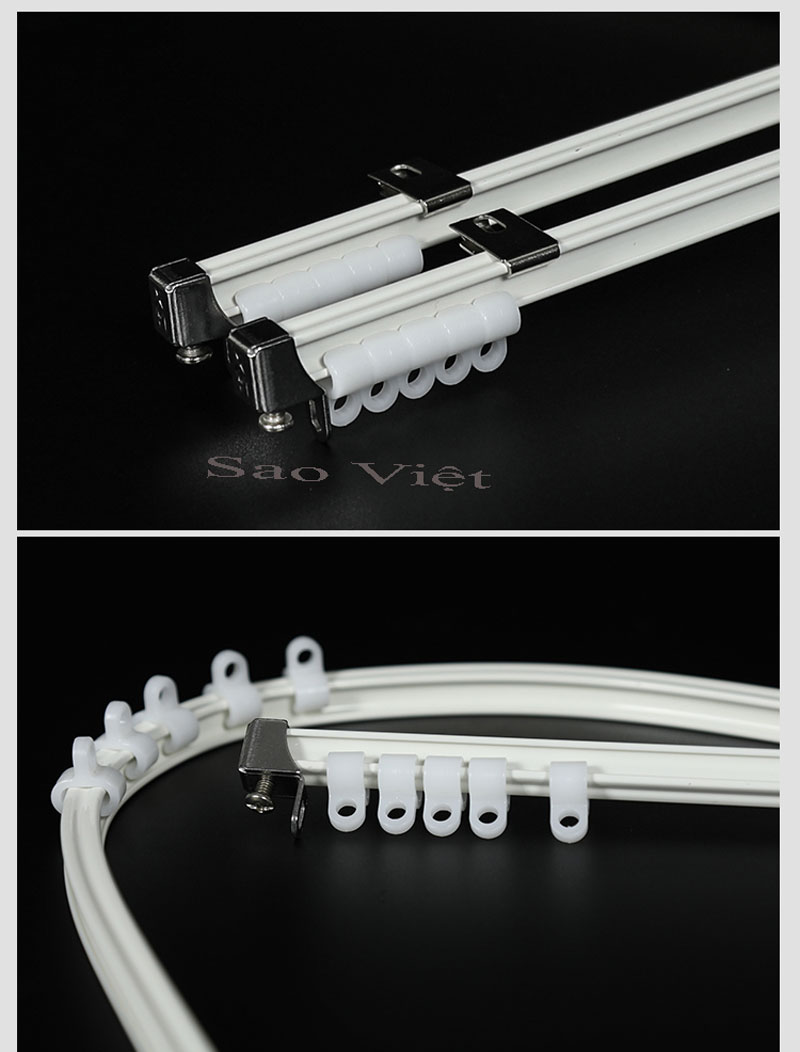 THANH RAY RÈM CỬA SỔ UỐN CONG MINI